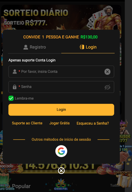 Aplicativo móvel 978H